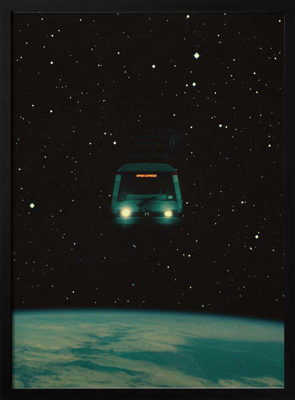 Tablou înramat „Space Express” de Taudalpoi