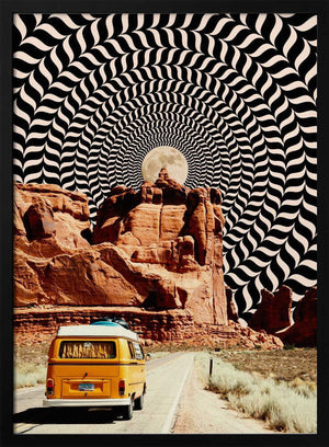 Tablou înramat „The Real Road Trip” de Taudalpoi