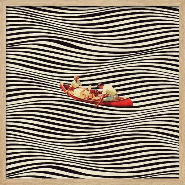 Tablou înramat „The Real Boat Trip” de Taudalpoi