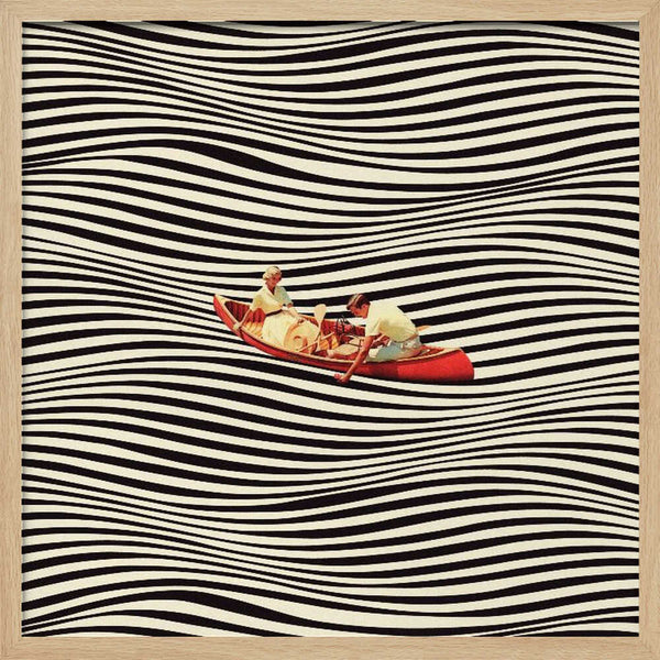 Tablou înramat „The Real Boat Trip” de Taudalpoi