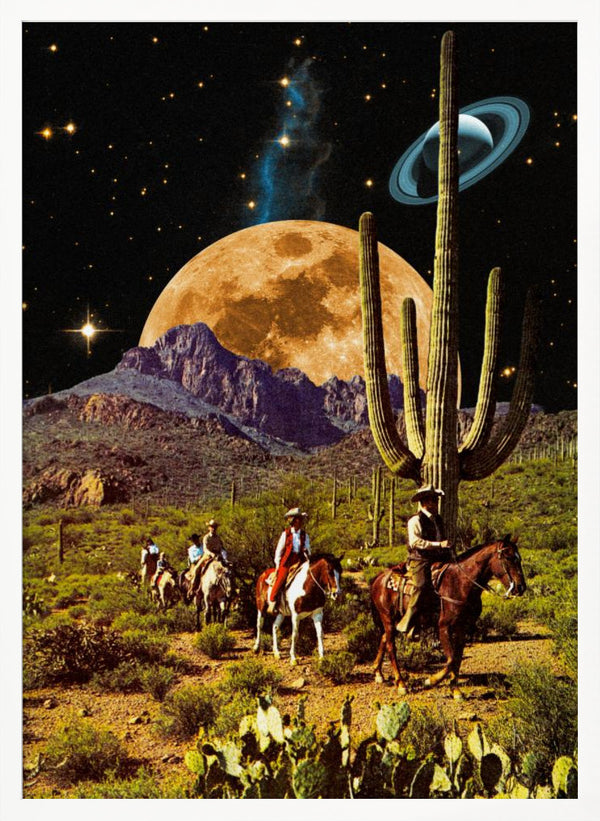 Tablou înramat „Space Cowboys” de Taudalpoi