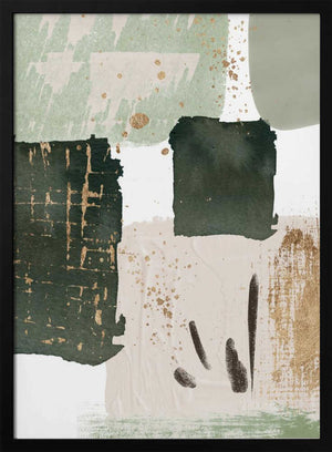 Tablou înramat „Green of Curiosity-4” de Sally Ann Moss