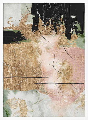 Tablou înramat „Chaos in Bloom-3” de Sally Ann Moss
