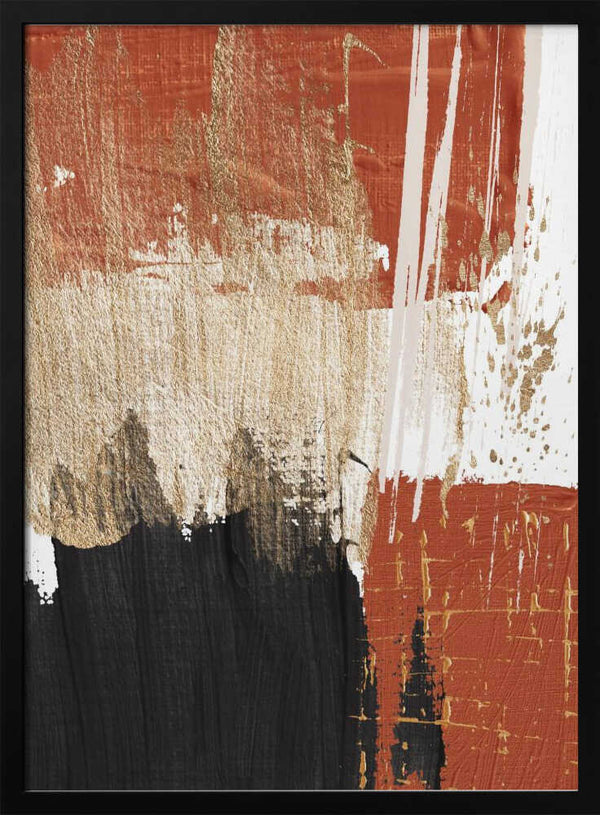 Tablou înramat „Cover of Fire-3” de Sally Ann Moss