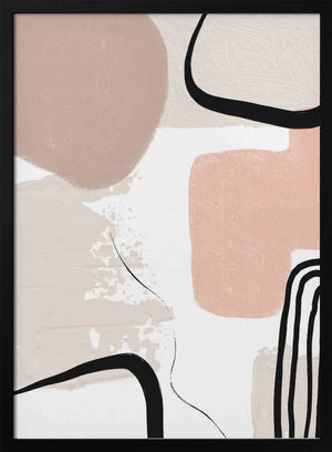 Tablou înramat „Smooth Shape 2” de Sally Ann Moss