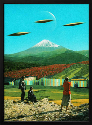 Tablou înramat „An Alien Invasion” de Taudalpoi