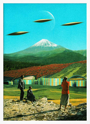Tablou înramat „An Alien Invasion” de Taudalpoi