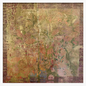 Tablou înramat „Still life with green leaves” de Alise Loebelsohn