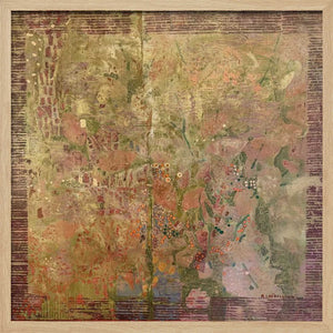 Tablou înramat „Still life with green leaves” de Alise Loebelsohn