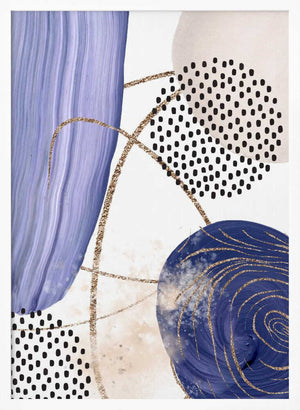 Tablou înramat „Circle of Colour-3” de Sally Ann Moss