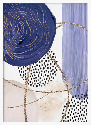 Tablou înramat „Circle of Colour-2” de Sally Ann Moss