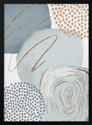 Tablou înramat „Grey Cloud-2” de Sally Ann Moss