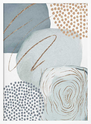 Tablou înramat „Grey Cloud-2” de Sally Ann Moss