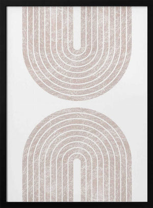 Tablou înramat „Arch Line Art” de Melloi Art Prints