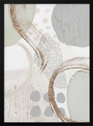 Tablou înramat „Smooth Neutral 2” de Sally Ann Moss