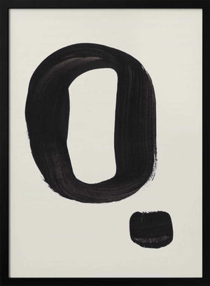 Tablou înramat „Ink Ring” de Ejaaz Haniff