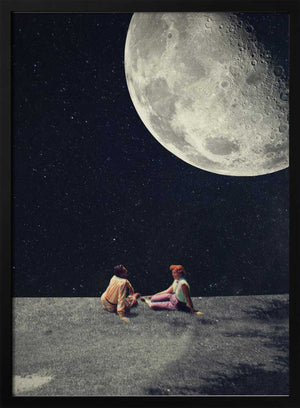 Tablou înramat „I Gave You the Moon for a Smile” de Frank Moth