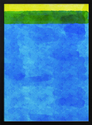 Tablou înramat „Minimal Watercolor #3” de jay stanley