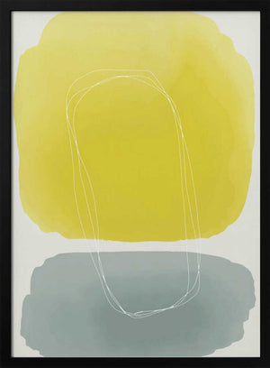 Tablou înramat „Watercolor Shapes Series #4” de jay stanley