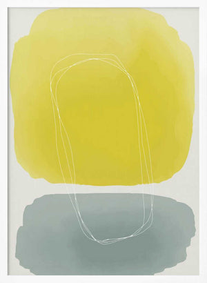 Tablou înramat „Watercolor Shapes Series #4” de jay stanley