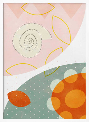 Tablou înramat „Friendly Colors Hilma 4” de Ana Rut Bre