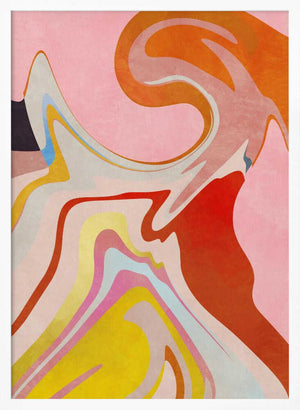 Tablou înramat „Organic Bauhaus Waved2” de Ana Rut Bre