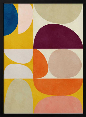 Tablou înramat „Vivid Bauhaus2” de Ana Rut Bre