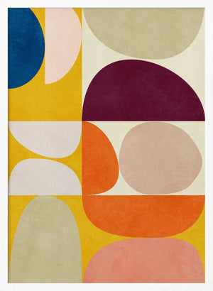 Tablou înramat „Vivid Bauhaus2” de Ana Rut Bre
