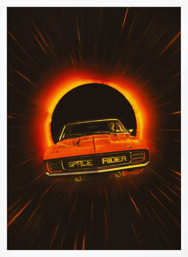 Tablou înramat „The Space Rider” de Taudalpoi