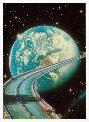 Tablou înramat „Highway Home” de Taudalpoi