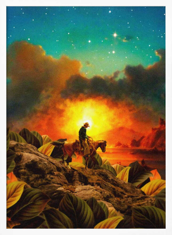 Tablou înramat „Cowboy II” de Taudalpoi