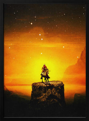 Tablou înramat „Cowboy III” de Taudalpoi