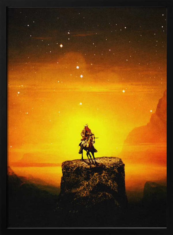 Tablou înramat „Cowboy III” de Taudalpoi