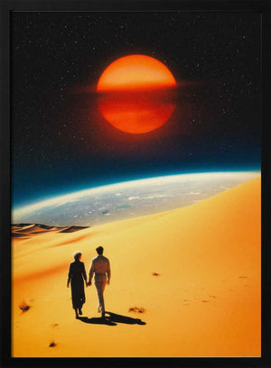 Tablou înramat „Cosmic Connection” de Taudalpoi