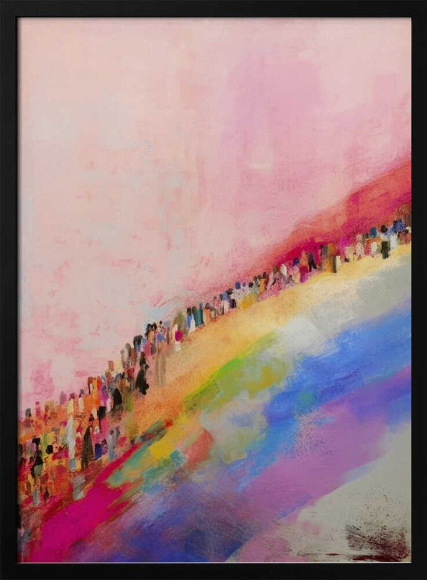 Tablou înramat „Pastel Dreamscape” de Treechild