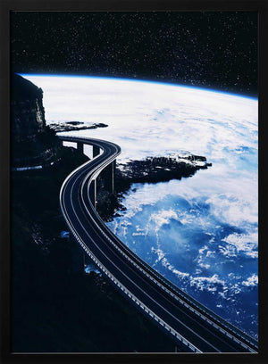 Tablou înramat „Road To Infinity” de Taudalpoi