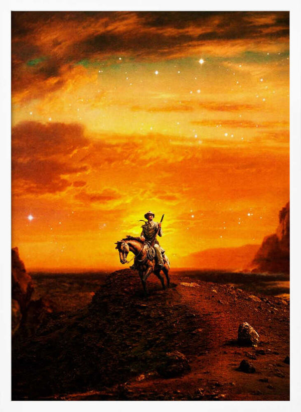 Tablou înramat „Courage” de Taudalpoi