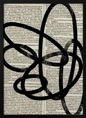 Tablou înramat „Abstract Paper III” de Studio Palette