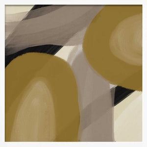 Tablou înramat „Amica Ochre” de Studio Palette