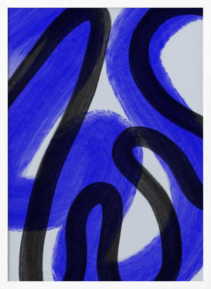 Tablou înramat „Cobalt I” de Studio Palette