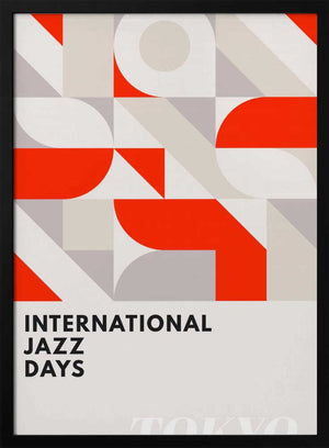 Tablou înramat „Jazz Days Tokyo” de Kubistika