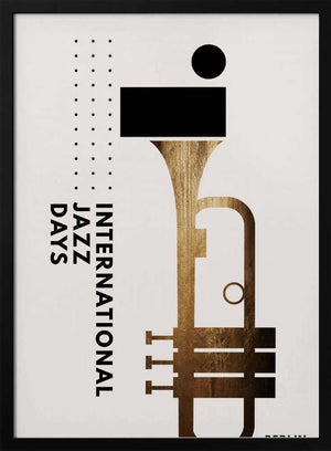Tablou înramat „Jazzy Days 1” de Kubistika
