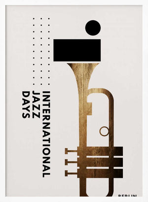 Tablou înramat „Jazzy Days 1” de Kubistika