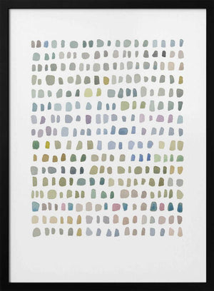 Tablou înramat „Pebbles” de Louise van Terheijden