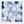 Tablou înramat „Blue Bubbles” de Louise van Terheijden