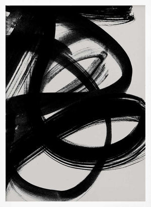 Tablou înramat „Abstract Brush Strokes 5 A1” de Mareike Böhmer