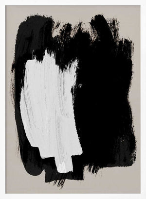 Tablou înramat „Abstract Brush Strokes 16” de Mareike Böhmer