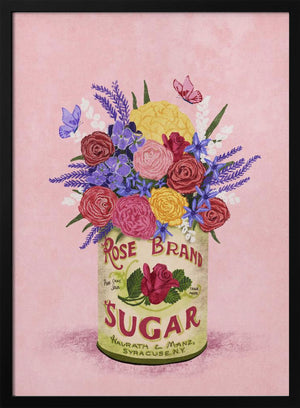 Tablou înramat „Flowers In a vintage Can” de Raissa Oltmanns