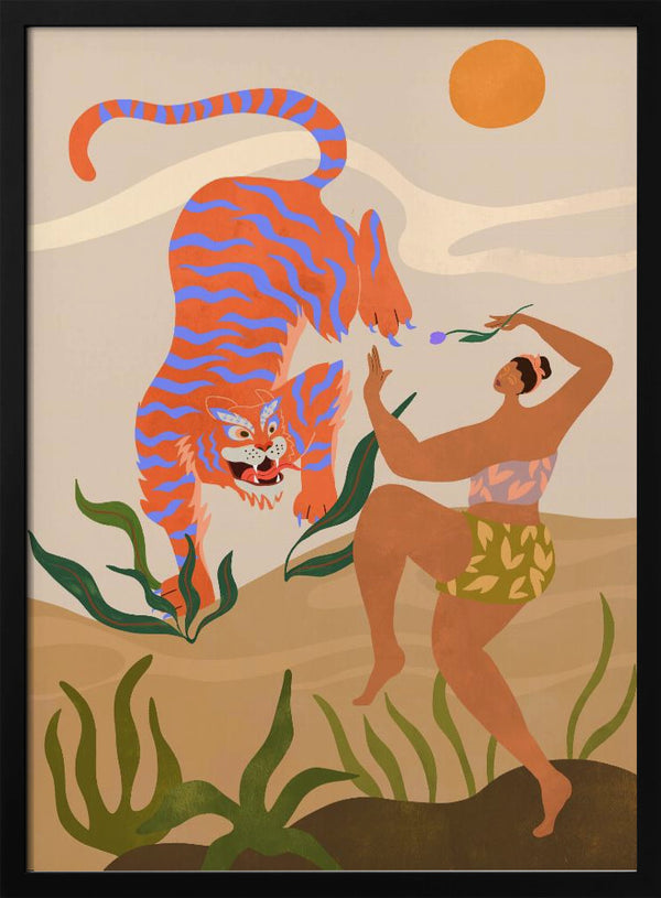 Tablou înramat „Dance With Me” de Arty Guava