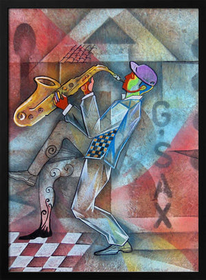 Tablou înramat „Happy Jazz” de Ricardo Maya